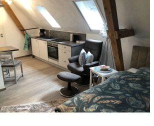 Kleine Wohnung – Schlafzimmer