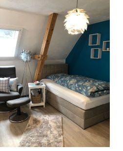 Kleine Wohnung – Schlafzimmer